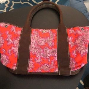 JCrew tote- super cute pattern!